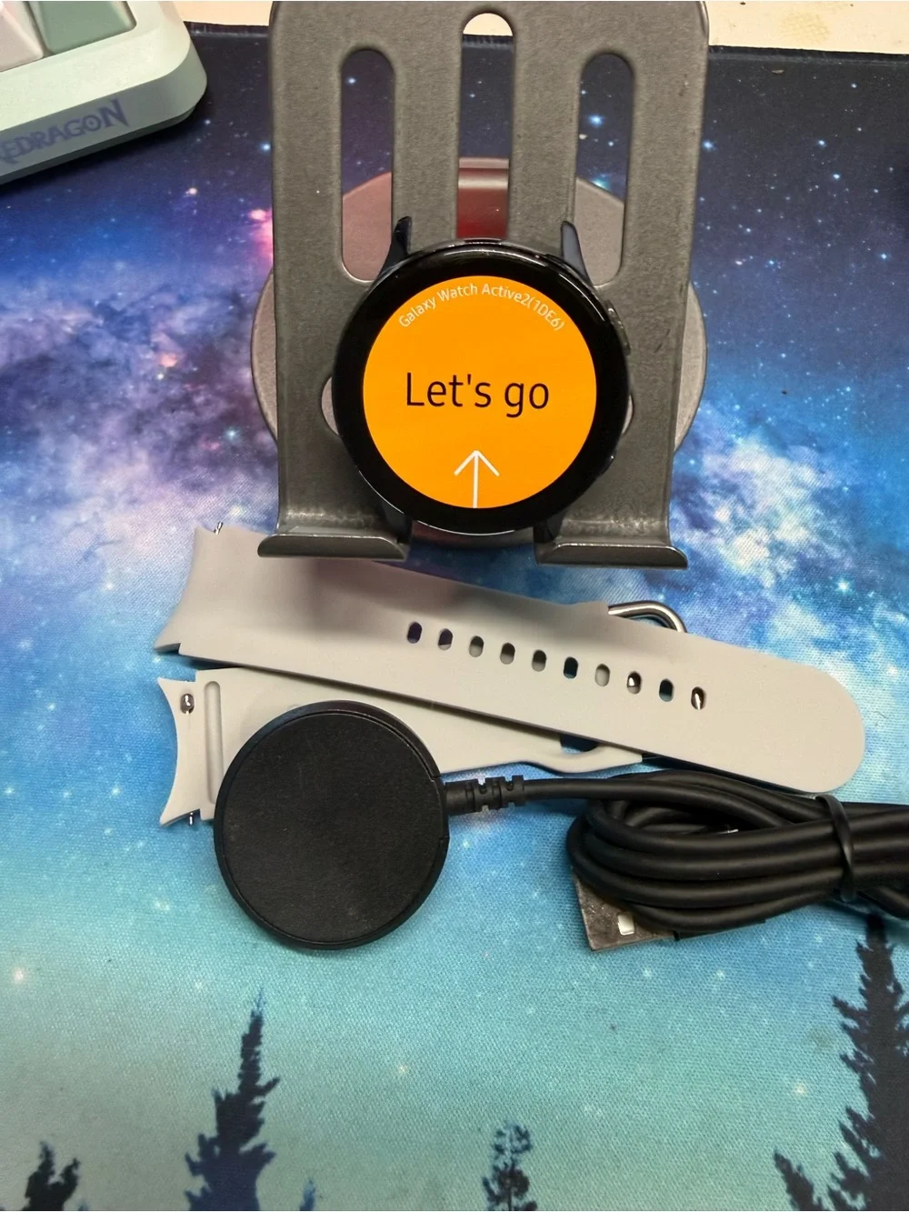 Samsung Galaxy Watch Active2 Smartwatch - Black Case 4290